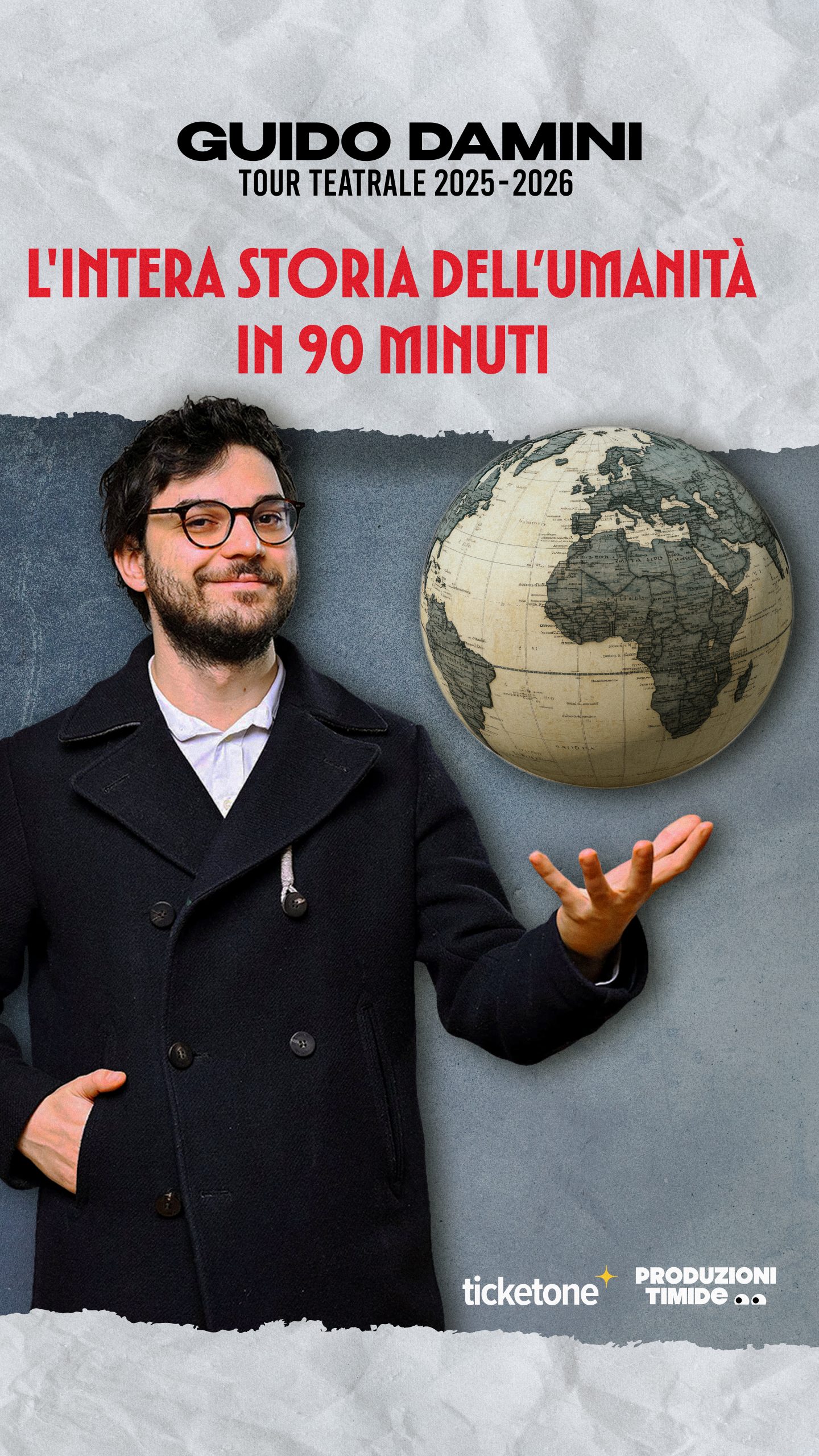 L’intera storia dell’umanità in 90 minuti